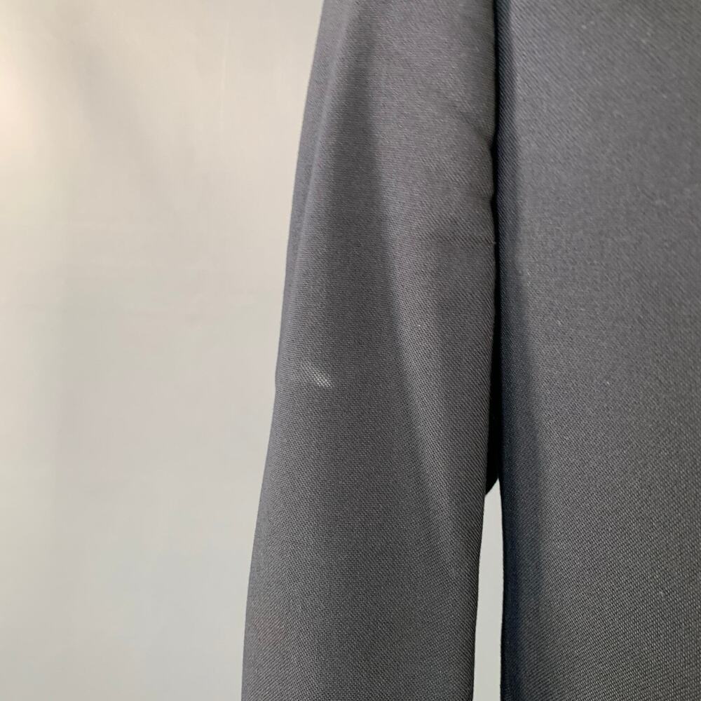 BURBERRY LONDON Size 42 Navy Cotton Blend Notch Lapel Sport Coat - Picture 6 of 13